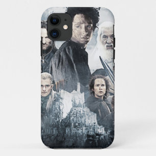 Coque iPhone 11 Collage de caractères 3