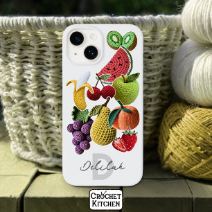 Coque Case-Mate iPhone Collage de fruits Artistic Rainbow Crochet tendanc