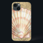 Etui iPhone 13 Collage de la carte côtière<br><div class="desc">Il n'y a rien de tel que cette carte de la vie marine. Cette collection translucide de ces coquillages va bien pour tous les produits. Il donne une sensation vintage à l'image et capture la vie marine sous l'eau. Il comprend un coquillage rayé rose et blanc et une coquille de...</div>
