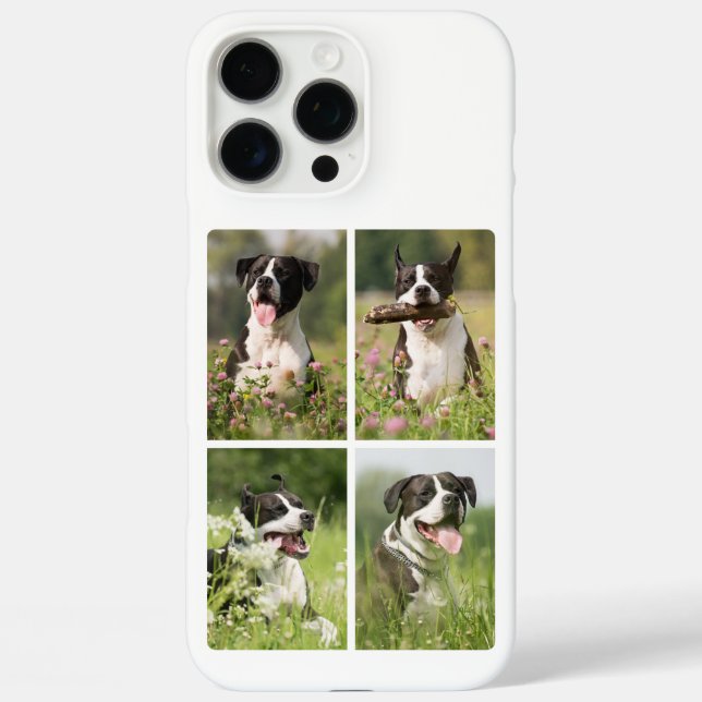 Coques Case-Mate iPhone Collage de photos de chien Animal de compagnie per (Verso)