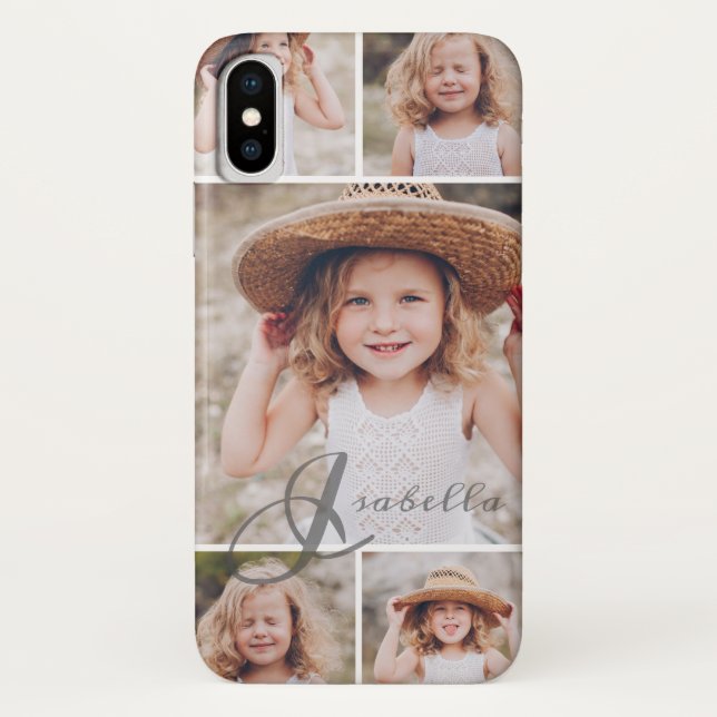 Coques Case-Mate iPhone Collage de photos de souvenirs (Dos)