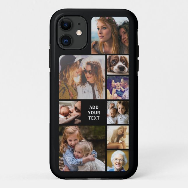 Coques Case-Mate iPhone Collage de photos personnalisé (Dos)