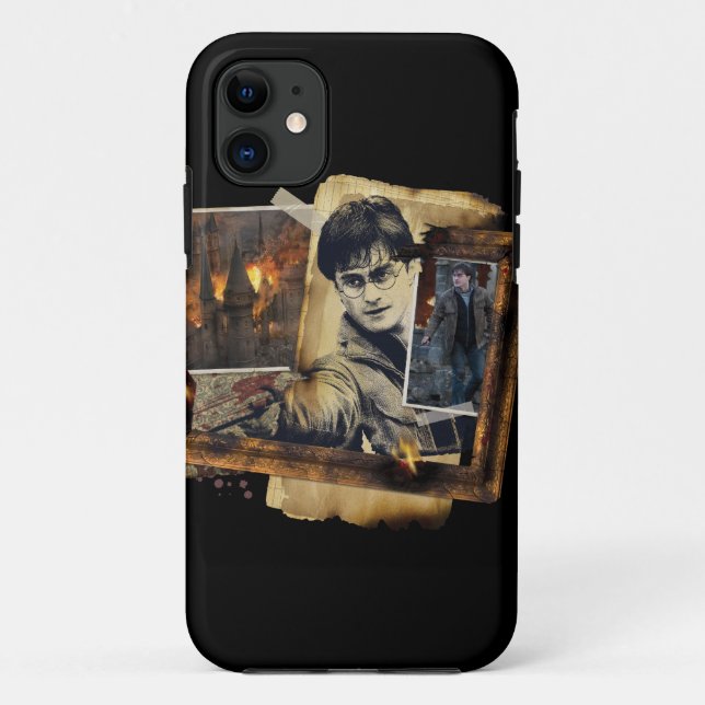 Coques Case-Mate iPhone Collage Harry Potter 7 (Dos)