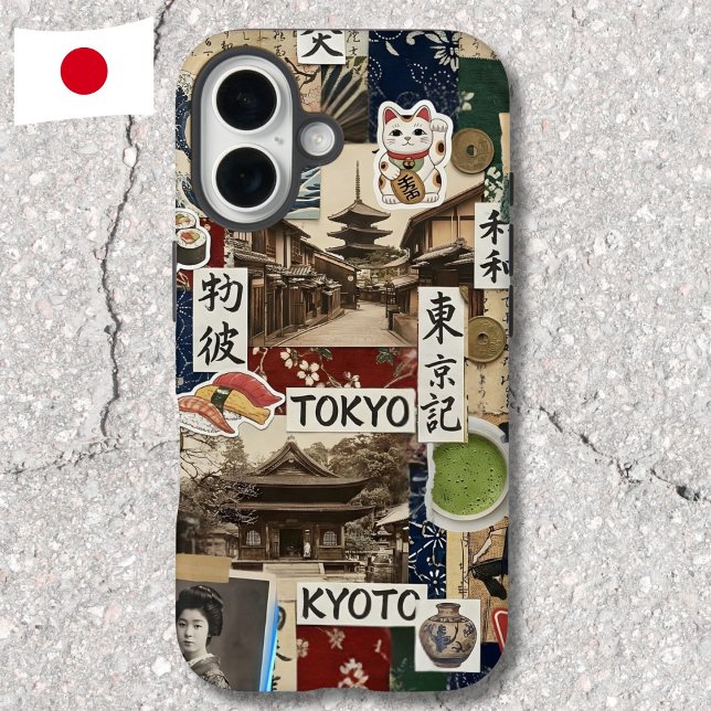 Coques Case-Mate iPhone Collage Japancore Esthétique Japonaise Art (Créateur téléchargé)