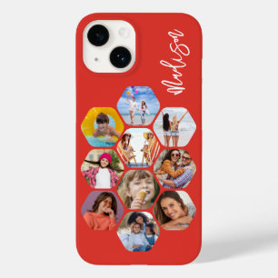 Coque Case-Mate iPhone Collage Multi Photo Simple Moderne Personnalisé
