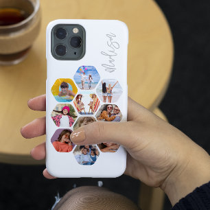 Coque Case-Mate iPhone Collage Multi Photo Simple Moderne Personnalisé