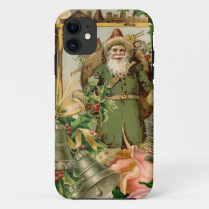 Case-Mate iPhone Case Collage Noël Père Noël Vert Ancien Monde Antique