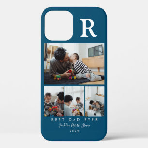Case-Mate iPhone Case Collage personnalisé 4 photos Meilleur papa à jama