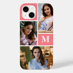 Coque Case-Mate iPhone Collage photo couleur rose vierge 3