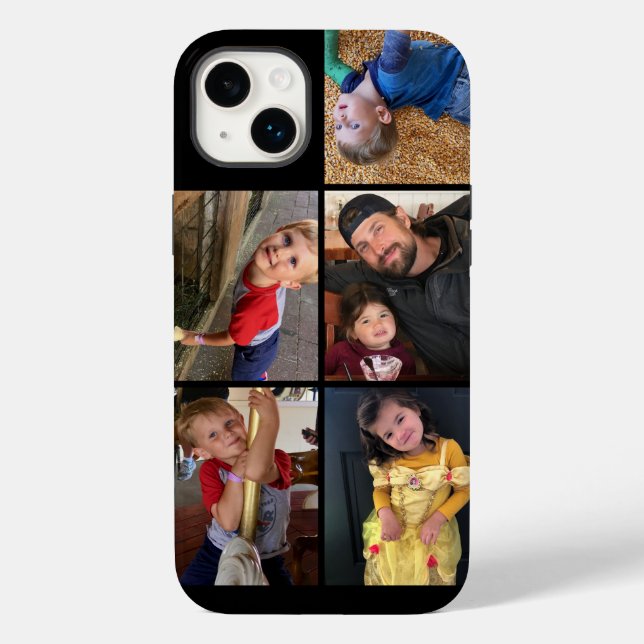 Coques Case-Mate iPhone Collage photo de famille de l'iPhone (Verso)