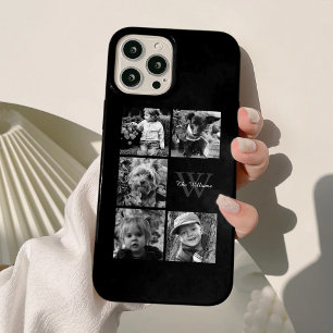 Coque Pour iPhone 15 Collage photo de famille personnalisée