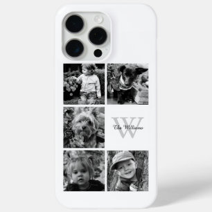 Coque iPhone 15 Pro Max Collage photo de famille personnalisée
