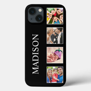Case-Mate iPhone Case Collage photo de famille personnalisée Noir person