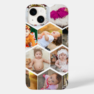 Coque Case-Mate iPhone Collage photo Hexagon
