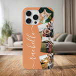 Coque Case-Mate iPhone Collage photo minimaliste élégant personnalisé<br><div class="desc">Minimaliste Élégant Personnalisé Photo Collage coque iphone</div>