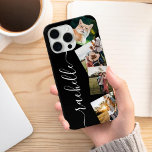 Coque Case-Mate iPhone Collage photo minimaliste élégant personnalisé<br><div class="desc">Minimaliste Élégant Personnalisé Photo Collage coque iphone</div>