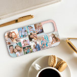 Case-Mate iPhone Case Collage photo moderne 11 Photos Peach Sideways<br><div class="desc">Téléchargez vos 11 photos préférées et créez votre propre étui téléphonique personnalisé. Ce design moderne cool est affiché de côté et dispose d'un arrière - plan pêche (modifiable) avec un modèle de collage photo qui affiche automatiquement vos photos en carré et en format portrait. Conçu pour iphone 12 Pro mais...</div>