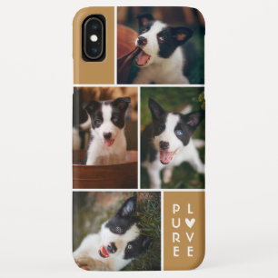 Case-Mate iPhone Case Collage photo moderne 4 Amour pur Or profond