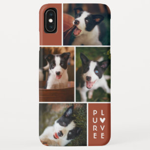 Case-Mate iPhone Case Collage photo moderne 4 L'amour pur Orange brûl