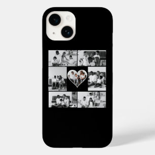 Coque Case-Mate iPhone Collage photo noir et blanc 7