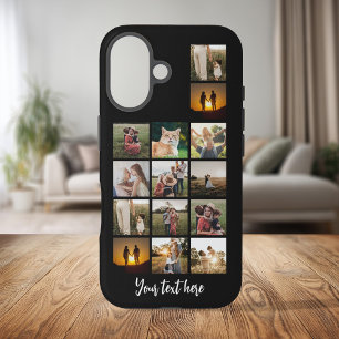 Coque Pour iPhone 16 Collage photo personnalisé 14