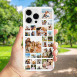 Coque iPhone 16 Pro Max Collage photo personnalisé 26<br><div class="desc">Créez votre propre coque iphone personnalisé avec 26 de vos photos préférées dans une grille de collage photo personnalisée.</div>
