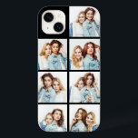 Coque Case-Mate iPhone Collage Photo Personnalisé 7 Photos Carrés Noir<br><div class="desc">Customisez facilement ce montage photo en remplaçant les sept exemples d'images par vos photos carrés préférées. Conservez l'arrière - plan noir ou choisissez une couleur différente en cliquant sur "Customiser plus loin" dans le menu "Personnaliser".</div>