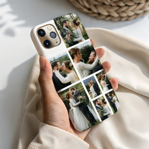 Coque Case-Mate iPhone Collage photo personnalisé de 8 photos