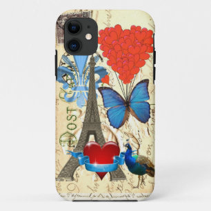 Coques Pour iPhone Collage romantique de Paris