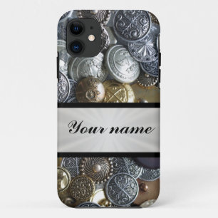 Coque Case-Mate Pour iPhone Collection Bouton métallique