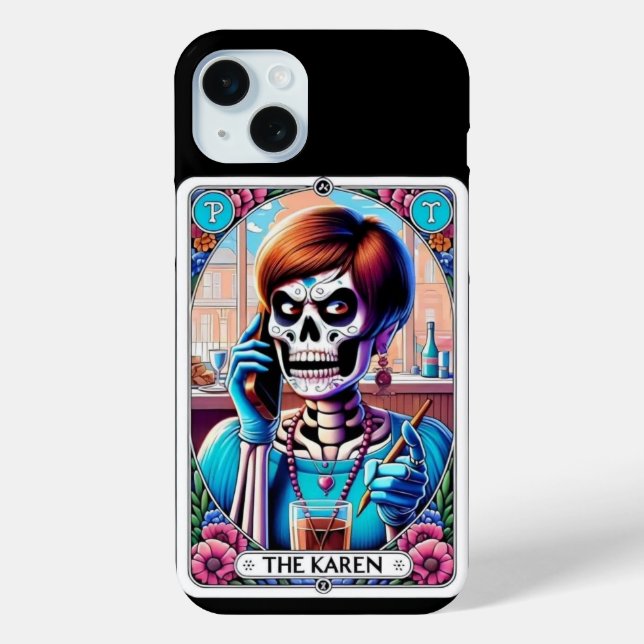 Coques Case-Mate iPhone Collection de cartes Karen Tarot (Verso)