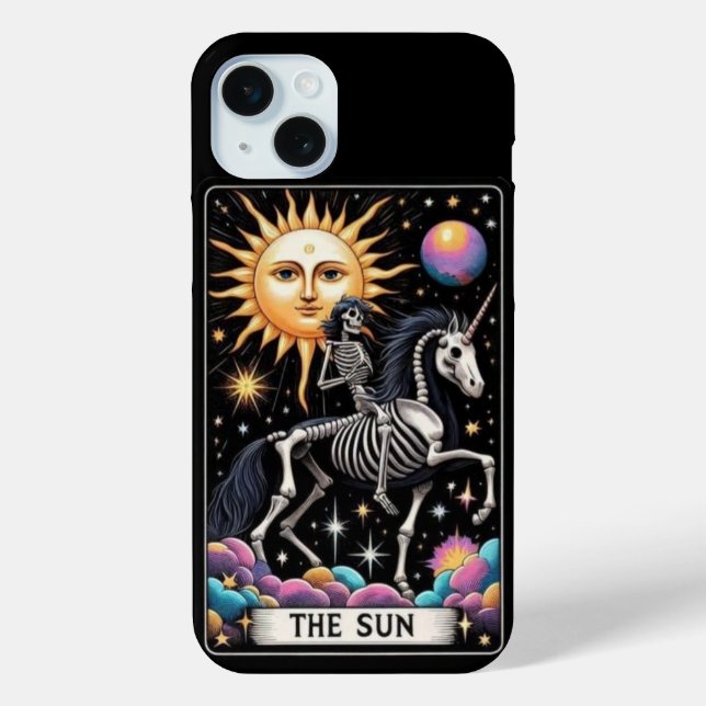 Coques Case-Mate iPhone Collection de cartes Sun Tarot (Verso)