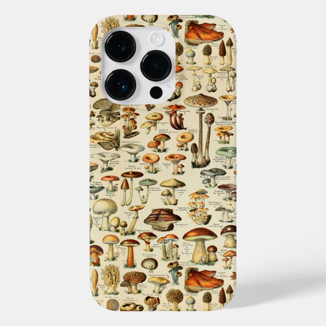Coques Case-Mate iPhone Collection de champignons (Verso)