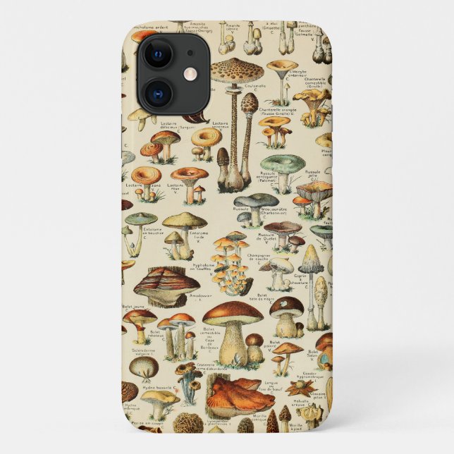 Coques Case-Mate iPhone Collection de champignons (Dos)