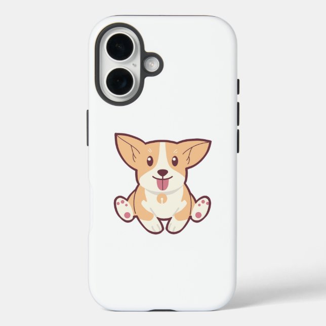 Coques Case-Mate iPhone Collection de chiens mignons (Verso)