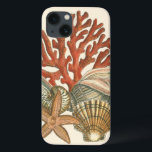 iPhone 13 Coque Collection de vie marine<br><div class="desc">Cette copie d'art montre des images pointues et vives avec un niveau important d'exactitude de couleur. Obtenez votre collection de vie marine aujourd'hui dans cette copie vintage. Elle beau récif coralien rouge et belles étoiles de mer disparaîtra grande sur n'importe quel produit.</div>