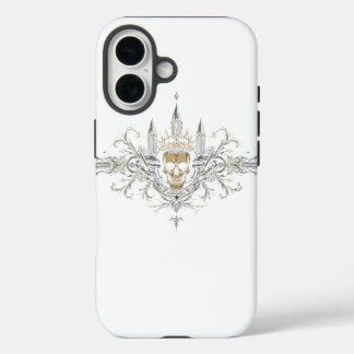 Coque Pour iPhone 16 Collection Noir & Or