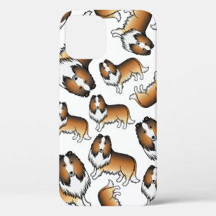 Case-Mate iPhone Case Colley Rough Sable Motif Chien Dessin Animé Mignon