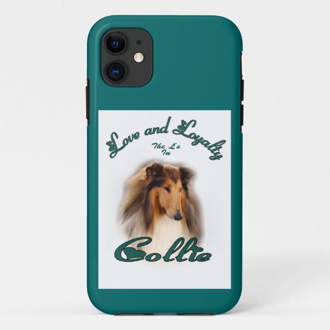 Coques Case-Mate iPhone Collie Amour et fidélité (Dos)