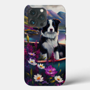 Case-Mate iPhone Case Collie frontalier sur une pagaie : une aventure Pi