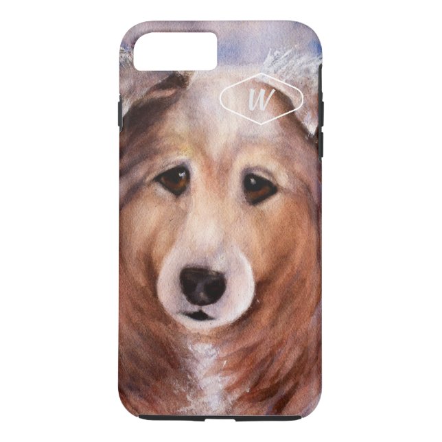 COQUES Case-Mate iPhone COLLIE GORGEUSE (Dos)