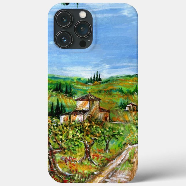 COQUES Case-Mate iPhone COLLINES VERTES ET OLIVIERS DANS LE PAYSAGE TOSCAN (Verso)