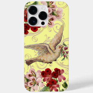Coque Case-Mate iPhone Colombe Florale Vintage