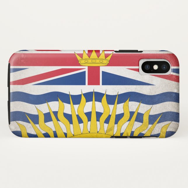Coques Case-Mate iPhone Colombie-Britannique (Dos (Horizontal))