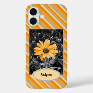 Coque Pour iPhone 16 Plus Color Splash African Daisy Photo personnalisée