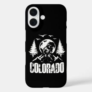 Coque Pour iPhone 16 Colorado Jour Bigfoot Randonnée Vintage