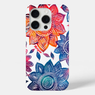 Coque Case-Mate iPhone Colorburst Mandala Garden - Vibrant Boho Cadeau