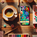 Case-Mate iPhone Case Coloré Abstrait amusant Floral Personnalisé Inspir<br><div class="desc">Ajoutez un peu de joie à votre téléphone avec le joli et inspirant boîtier de téléphone cellulaire Inspirivity. Customisez la section personnalisée avec votre nom ou votre devis préféré, ce qui en fait la vôtre. Restez organisé et ne perdez plus jamais votre téléphone, grâce à cette coque à la mode...</div>