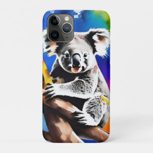 Case-Mate iPhone Case Coloré Koala Bear Aquarelle Splash,
