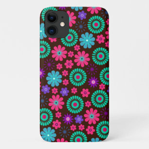 Case-Mate iPhone Case Coloré Psychedelic Funky Flower Motif